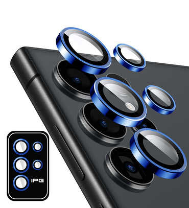 IPG ProLens Samsung Galaxy S24 Ultra için CD Desenli Kamera Lens Koruyucu (4 Farklı Renk Seçeneğiyle)