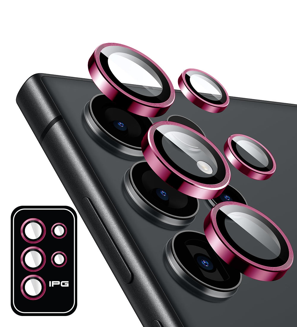 IPG ProLens for Samsung Galaxy S25 Ultra CD TRACK FRAME CAMERA LENS Protector (4 Color Options)