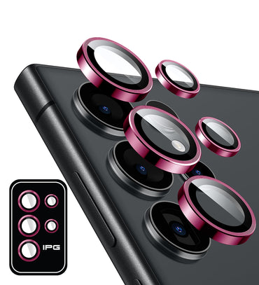 IPG ProLens Samsung Galaxy S25 Ultra için CD Desenli Kamera Lens Koruyucu (4 Farklı Renk Seçeneğiyle)