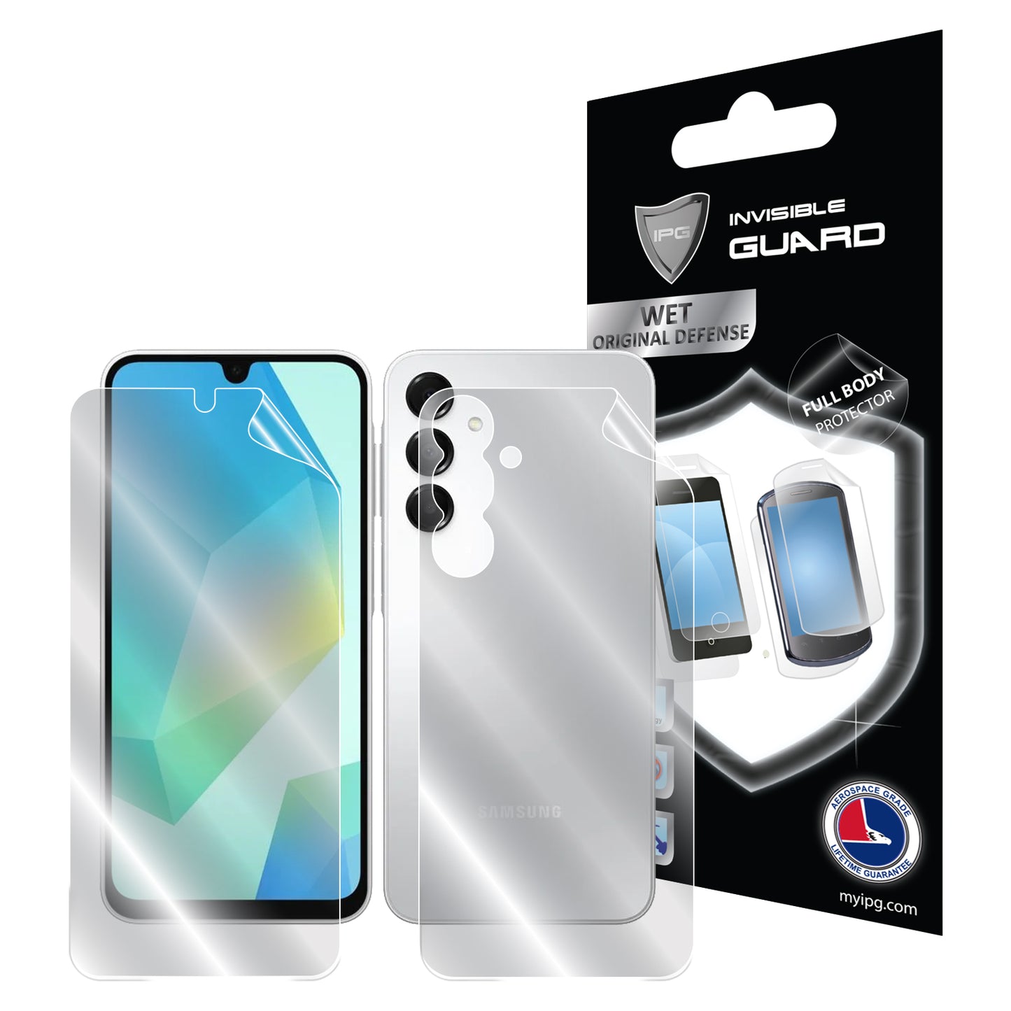IPG Original for Samsung Galaxy A16 FULL BODY Protector (Hydrogel)
