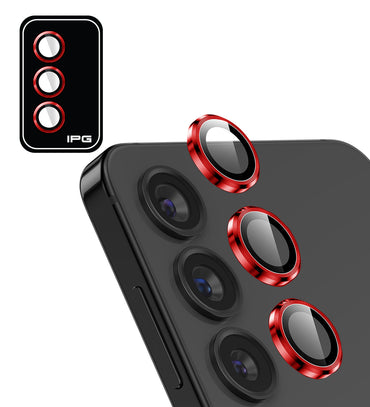 IPG ProLens Samsung Galaxy S24 için CD Desenli Kamera Lens Koruyucu (3 Farklı Renk Seçeneğiyle)