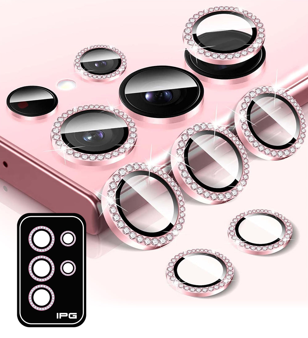 IPG ProLens for Samsung Galaxy S24 ULTRA DIAMOND FRAME CAMERA LENS Protector (4 Color Options)