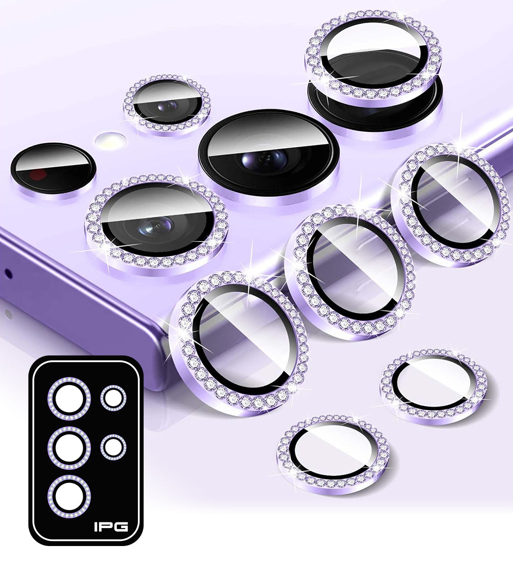 IPG ProLens for Samsung Galaxy S24 ULTRA DIAMOND FRAME CAMERA LENS Protector (4 Color Options)