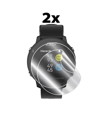 Shot Scope G5 GPS Golf Akıllı Saat için IPG Orijinal Ekran Koruyucu (2 Adet) (Hidrojel)