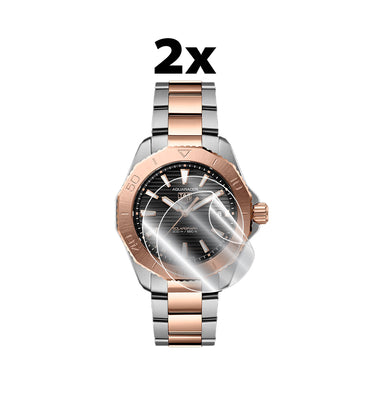 TAG Heuer Aquaracer Professional 200 Solargraph (40mm) Saat için IPG Orijinal Ekran Koruyucu (2 Adet) (Hidrojel)