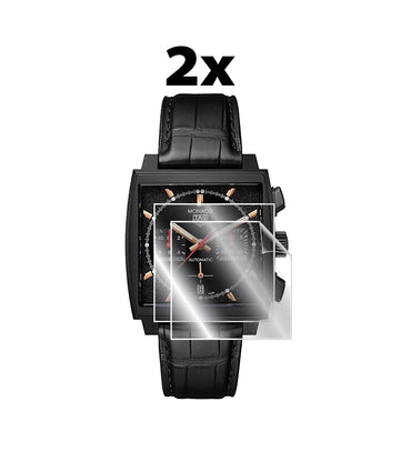 TAG Heuer Monaco CBL2180.FC6497 Kronograf (Dark Lord) (39mm) Saat için IPG Orijinal Ekran Koruyucu (2 Adet) (Hidrojel)