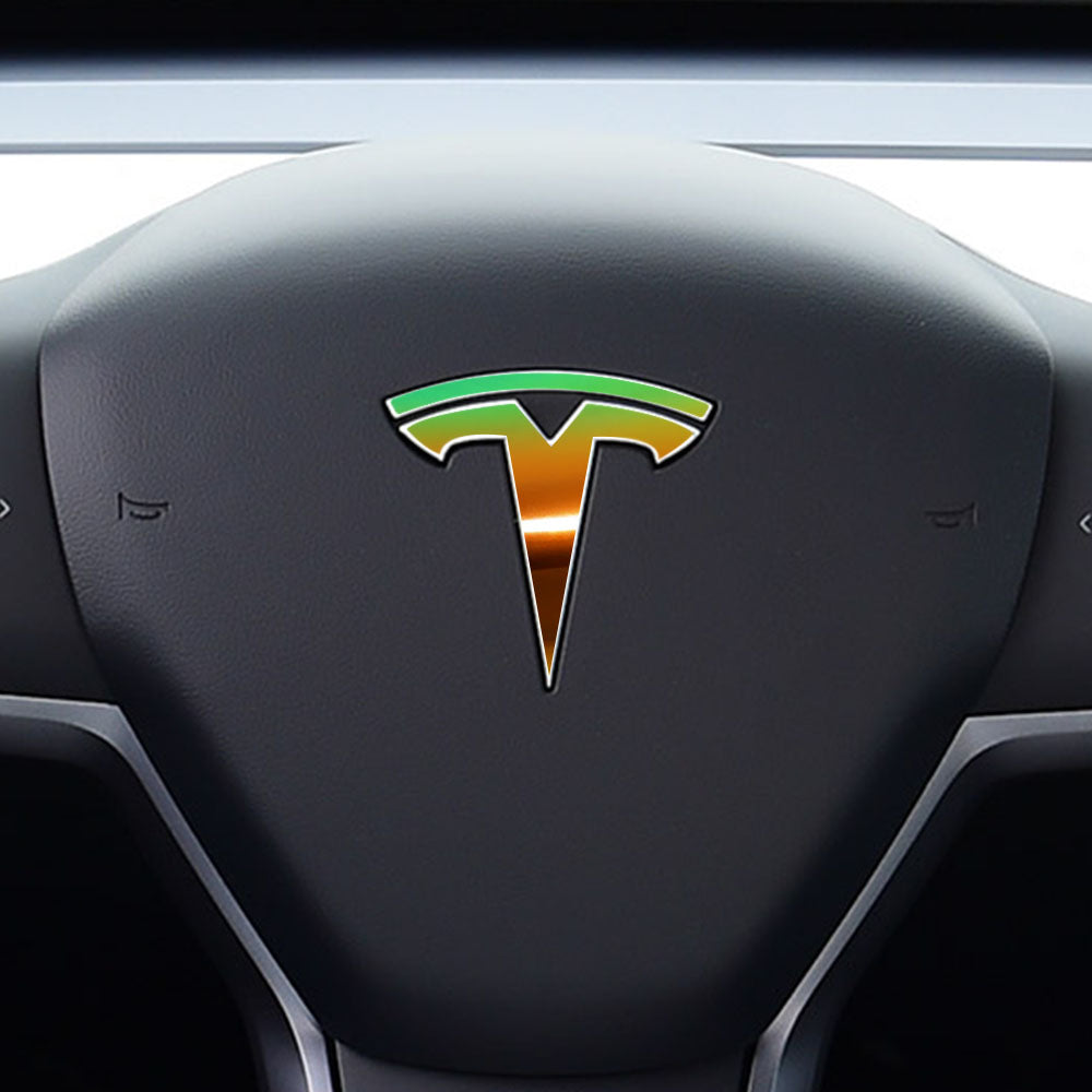 Tesla Model Y için IPG Dekoratif Koruyucu Amblem Sticker Etiket Aksesuar Vinil (8 Logo Set)