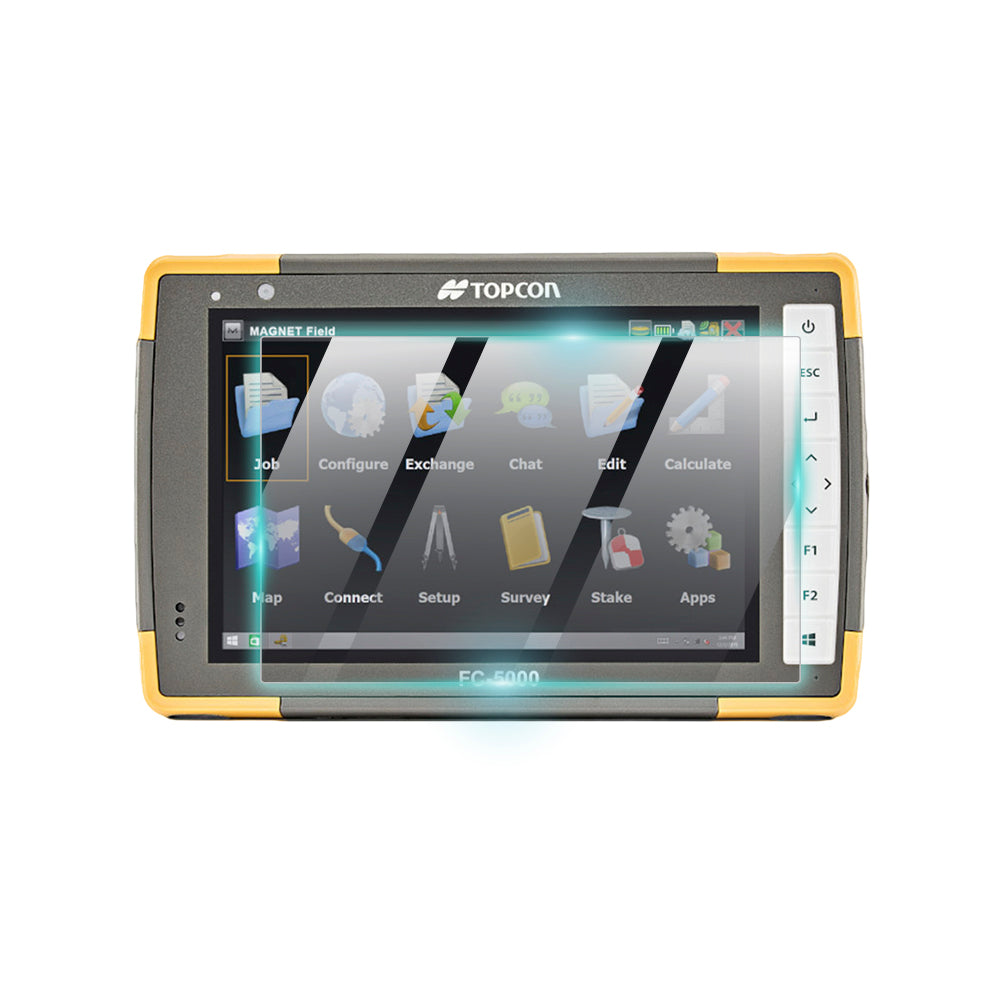 IPG ProActive for TOPCON FC-5000 / FC-6000 / FC-6000A / FC-6400 7 Inch Field Data Controller Display SCREEN Protector