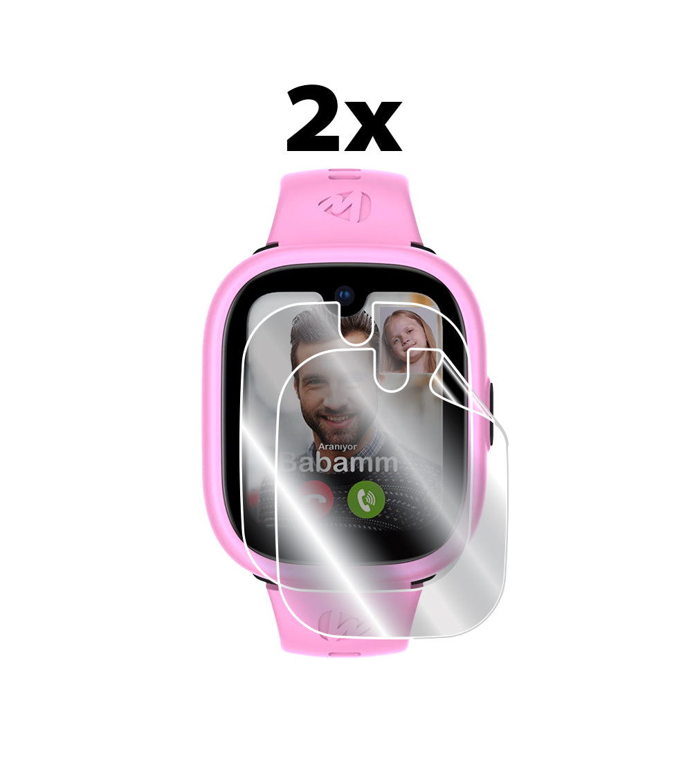 Wiky Watch 5 Plus Akıllı Çocuk Saati için IPG Orijinal Ekran Koruyucu (2 Adet) (Hidrojel)