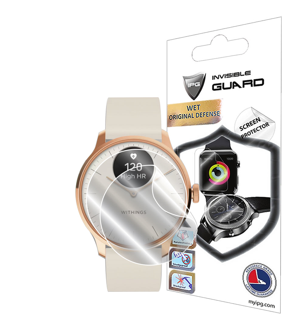 Withings ScanWatch Light Saat için IPG Orijinal Ekran Koruyucu (2 Adet) (Hidrojel)