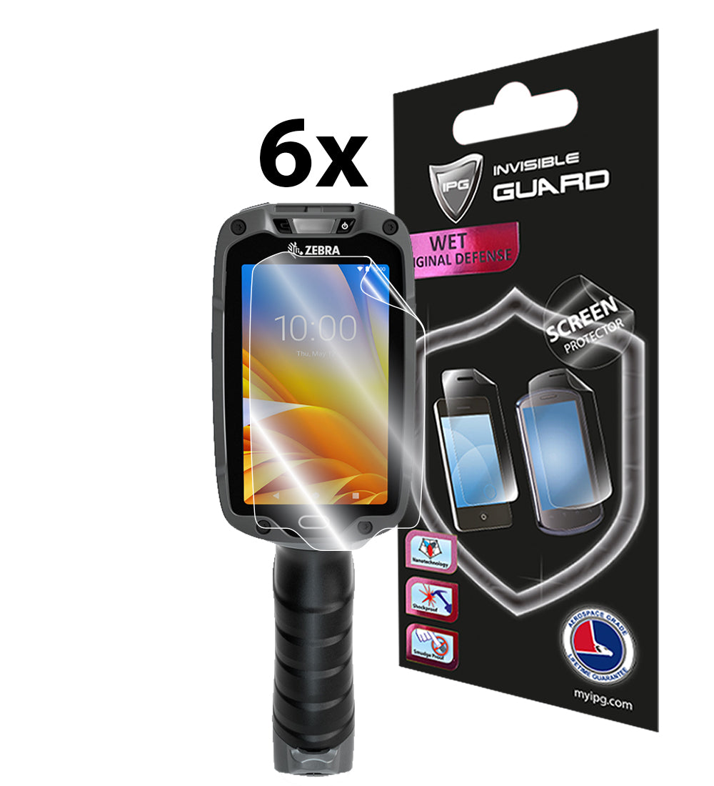 ZEBRA TC8300 Mobil El Bilgisayarı için IPG Orijinal EKRAN Koruyucu (6 Adet) (Hidrojel)