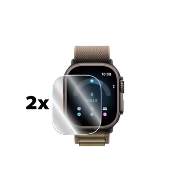 Apple Watch Ultra 4 için IPG Orijinal Ekran Koruyucu (2 Adet) (Hidrojel)
