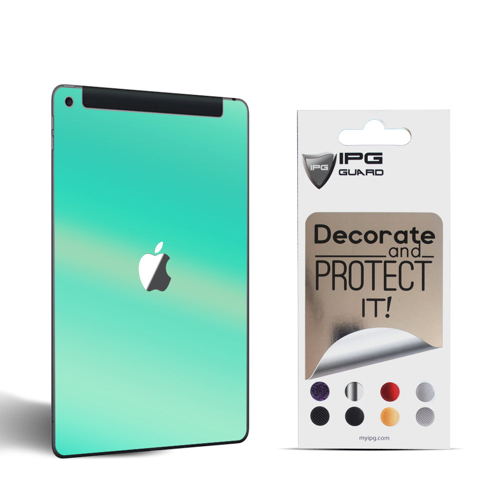 Apple iPad 10.2" inç (2021) 9. Nesil Tablet için IPG Dekoratif Arka Koruyucu Sticker Etiket Aksesuar Vinil