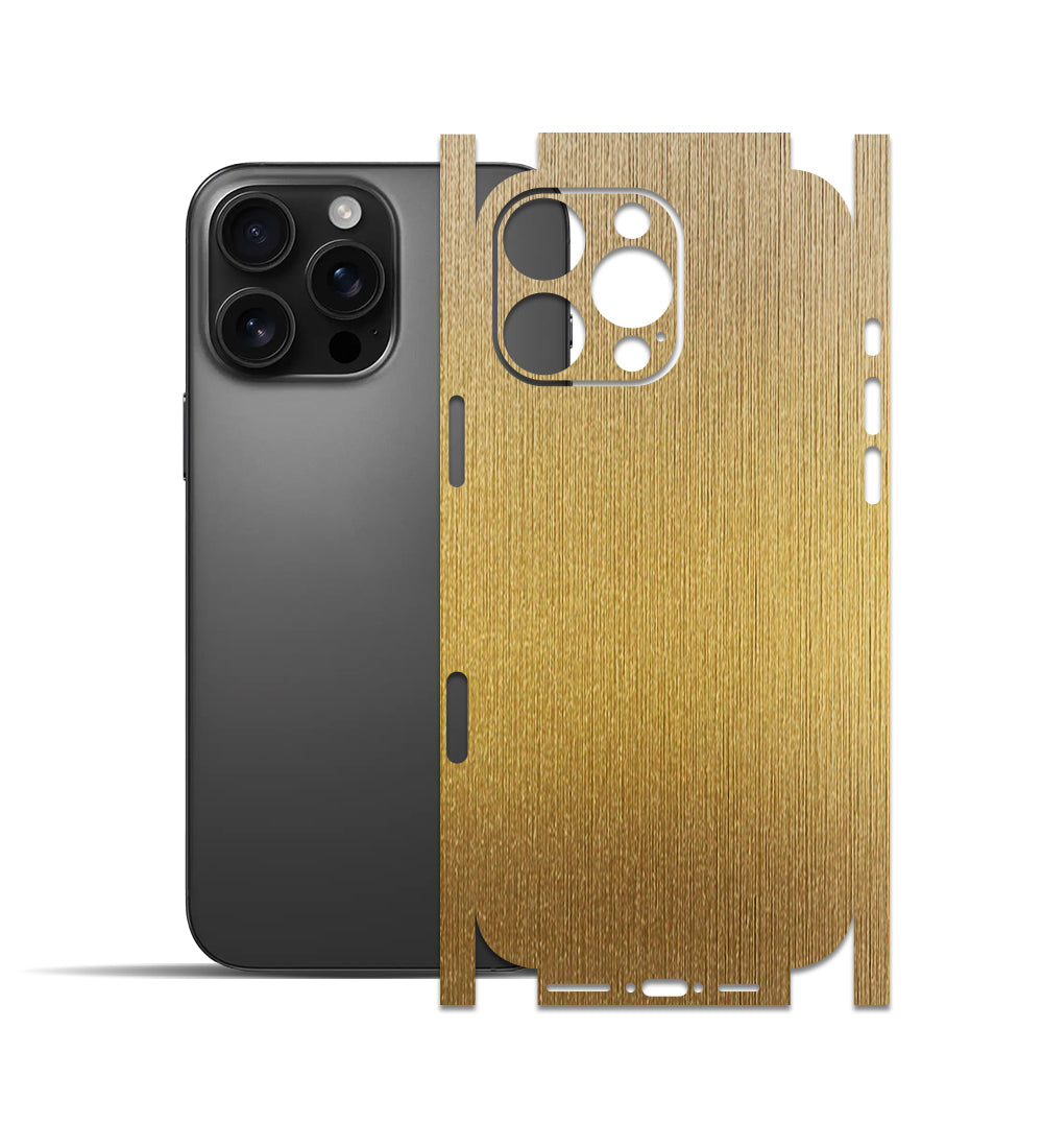 Apple iPhone 16 Pro Max için IPG Dekoratif Karbon Fiber Vinil Ön, Arka ve Yanlar Tam Koruma