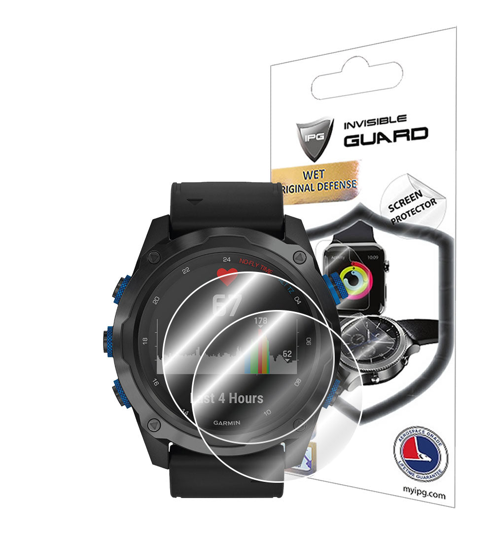 IPG Original for Garmin Descent Mk2 - Mk2i Smartwatch SCREEN Protector (2 Units) (Hydrogel)