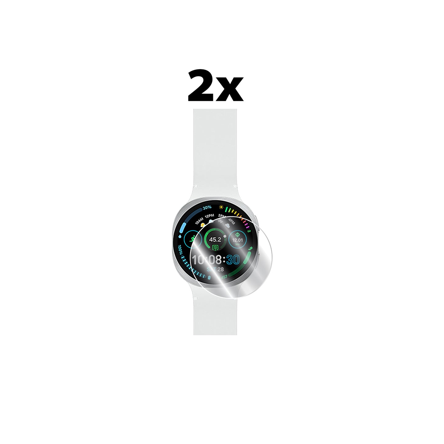 IPG Original for Samsung Galaxy Watch 8 (40mm-44mm) Smartwatch SCREEN Protector (2 Units) (Hydrogel)
