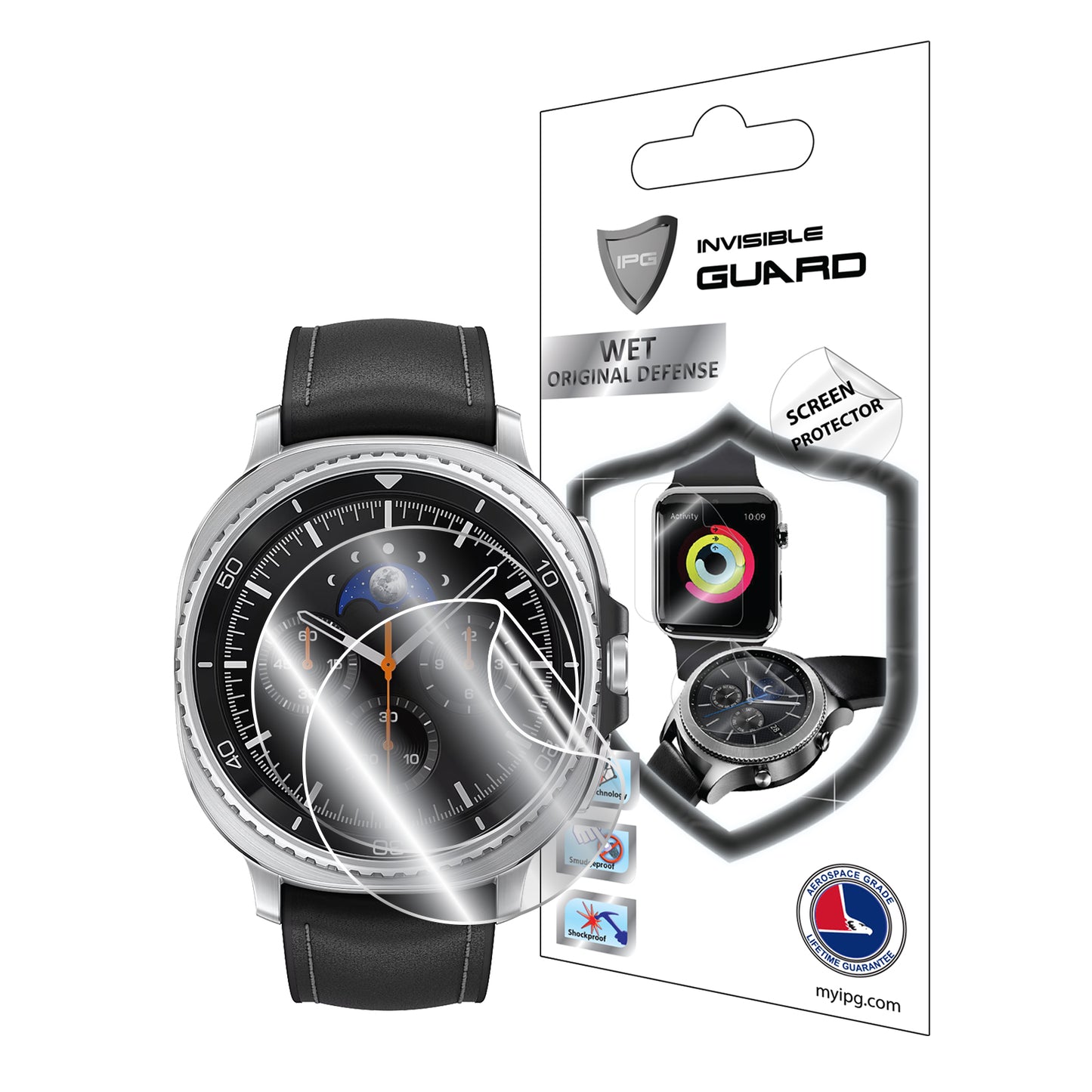 IPG Original for Samsung Galaxy Watch 8 Classic (46mm) Smartwatch SCREEN Protector (2 Units) (Hydrogel)