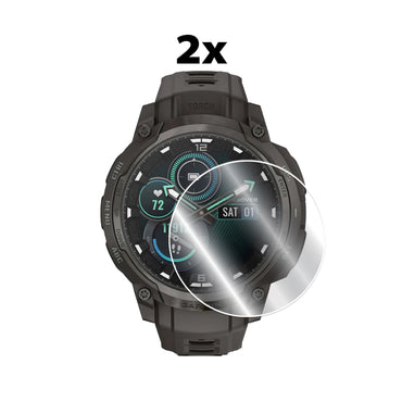 Garmin Instinct Crossover AMOLED Akıllı Saat için IPG Orijinal Ekran Koruyucu (2 Adet) (Hidrojel)