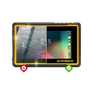 Getac ZX70 7" inç Endüstriyel Tanılama Tablet PC El Cihazı Ekranı için IPG Anti-Glare Yansıma Önleyici Ekran Koruyucu