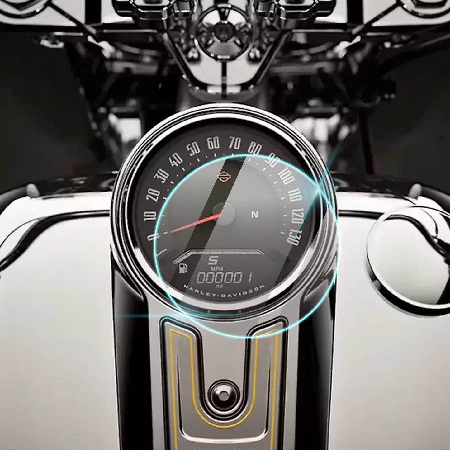 IPG ProActive for Harley Davidson Fat Boy - Sport Glide 2018-2025 Motorcycle Dashboard Cluster Speedometer Display SCREEN Protector