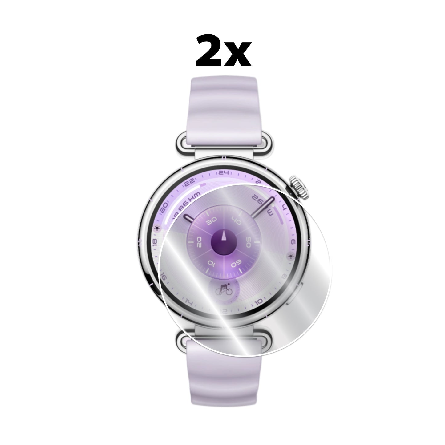 HUAWEI Watch GT 6 41mm - 46mm için IPG Orijinal Ekran Koruyucu (2 Adet) (Hidrojel)