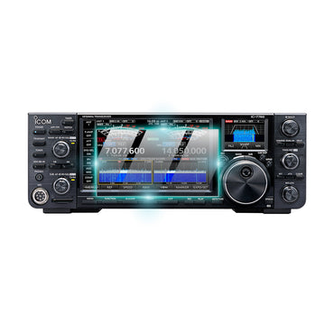 iCOM IC-7760 / IC-7610 Telsiz Alıcı-verici Radyo İletişim Cihazı Ekranı için IPG ProActive Ekran Koruyucu