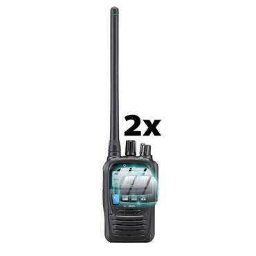 iCOM IC-M85UL VHF Denizci Telsiz Alıcı-verici Radyo İletişim El Cihazı Ekranı için IPG ProActive Ekran Koruyucu (2 Adet)