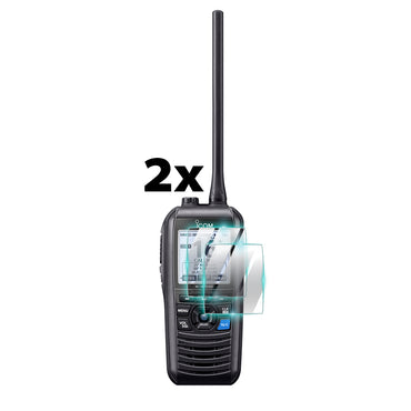 iCOM IC-M94D VHF Denizci Telsiz Alıcı-verici Radyo İletişim El Cihazı Ekranı için IPG ProActive Ekran Koruyucu (2 Adet)