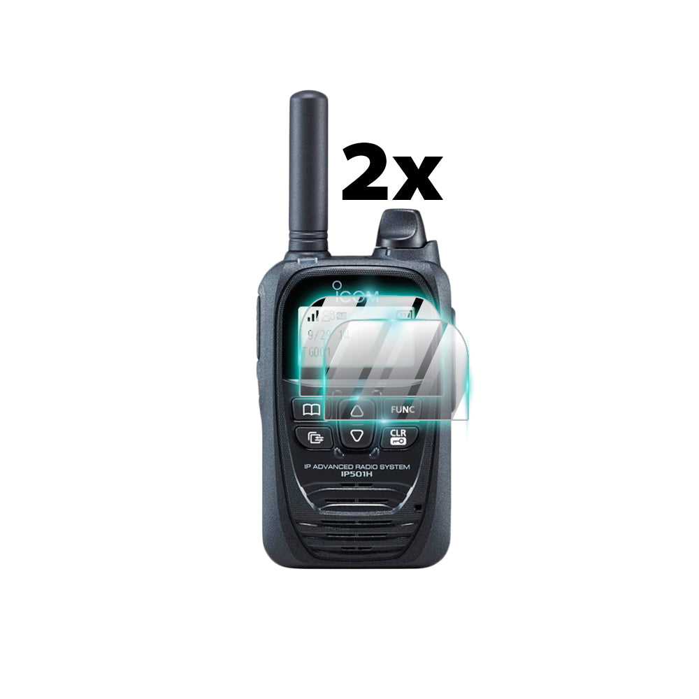 iCOM IP501H IP Telsiz Alıcı-verici Radyo İletişim El Cihazı Ekranı için IPG ProActive Ekran Koruyucu (2 Adet)