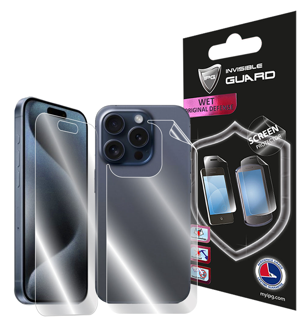 IPG Original for Apple iPhone 15 PRO FULL BODY Protector (Hydrogel)
