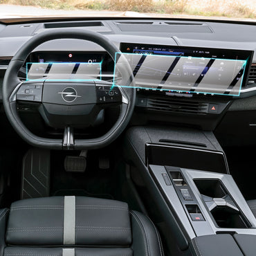 Opel Grandland 2025 16 inç Gösterge Paneli + 10 inç Navigasyon için 9H Nano IPG ProActive Ekran Koruyucu