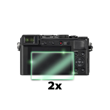 IPG FlexiGlass for Panasonic Lumix DC-LX100 - DC-LX100II - DC-LX100M2 Camera SCREEN Protector (2 Units)
