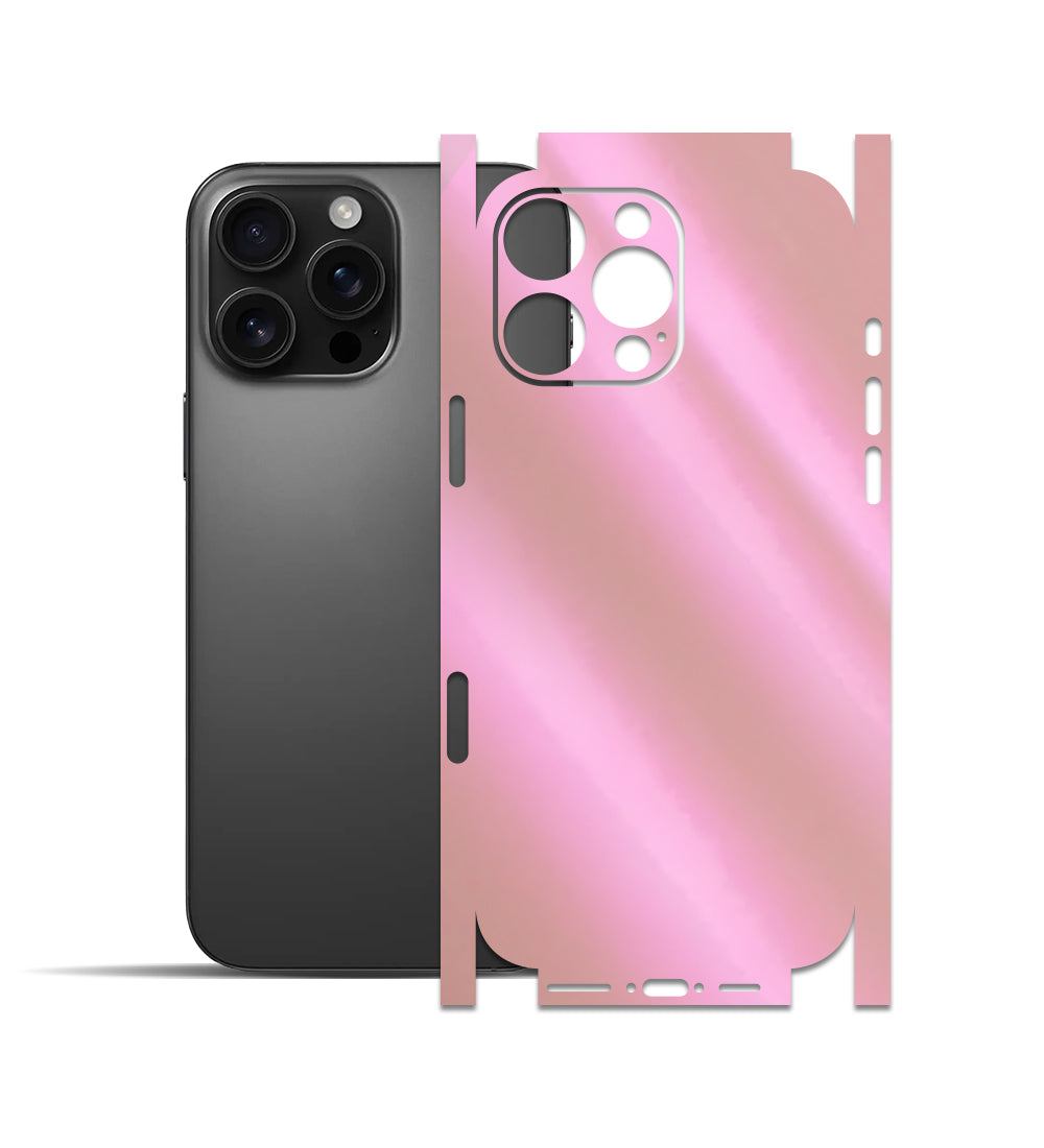 Apple iPhone 16 Pro Max için IPG Dekoratif Karbon Fiber Vinil Ön, Arka ve Yanlar Tam Koruma