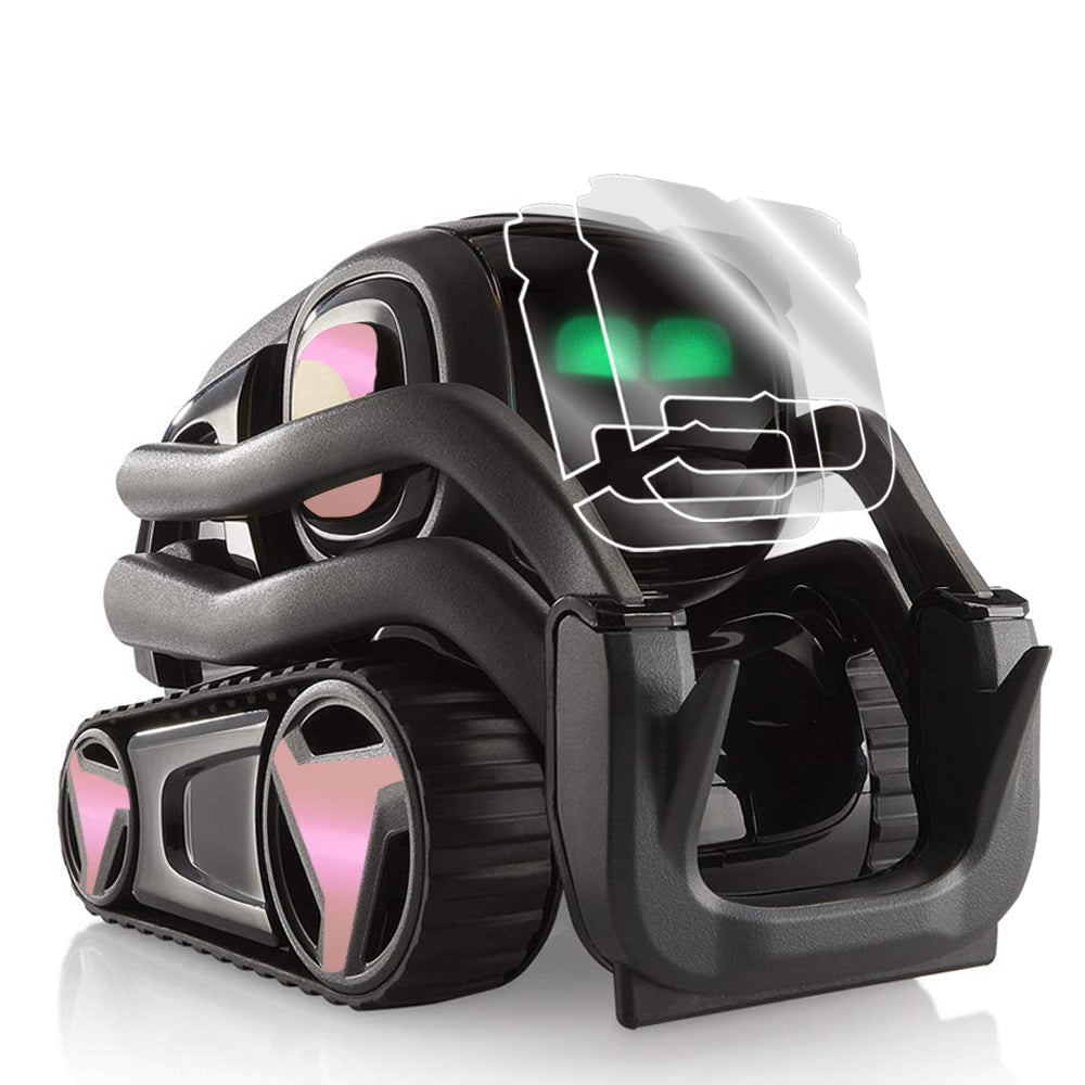 Vector Robot için IPG Dekoratif Koruyucu Dekorasyon Seti Sticker Etiket Aksesuar Vinil (7 Adet Dekoratif Etiket & 2 Adet Ekran Koruyucu)