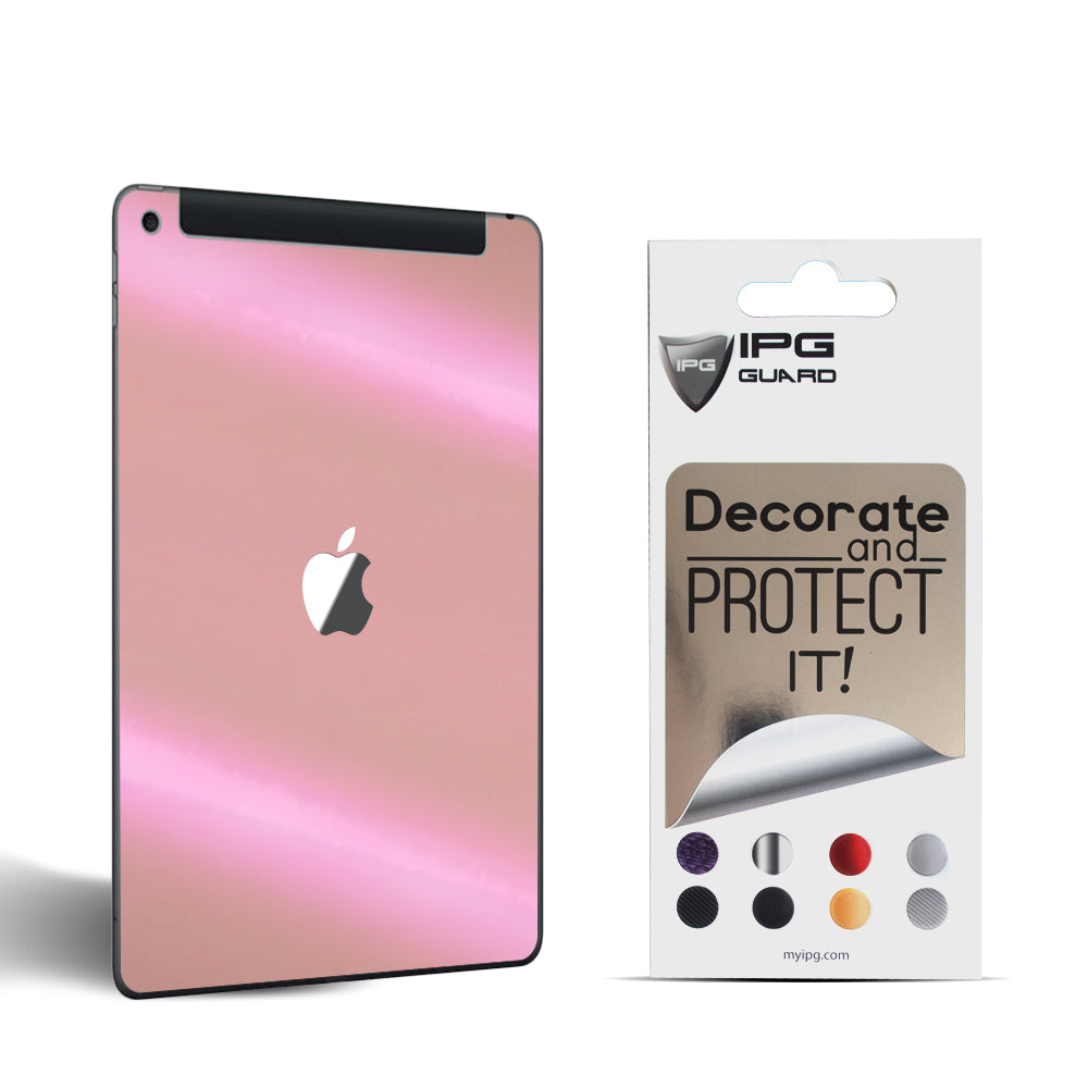 Apple iPad 10.2" inç (2021) 9. Nesil Tablet için IPG Dekoratif Arka Koruyucu Sticker Etiket Aksesuar Vinil