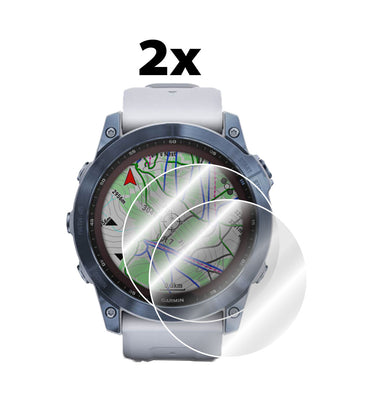Garmin Fenix 7X Solar - 7X Sapphire Solar Saat için IPG Orijinal Ekran Koruyucu (2 Adet) (Hidrojel)
