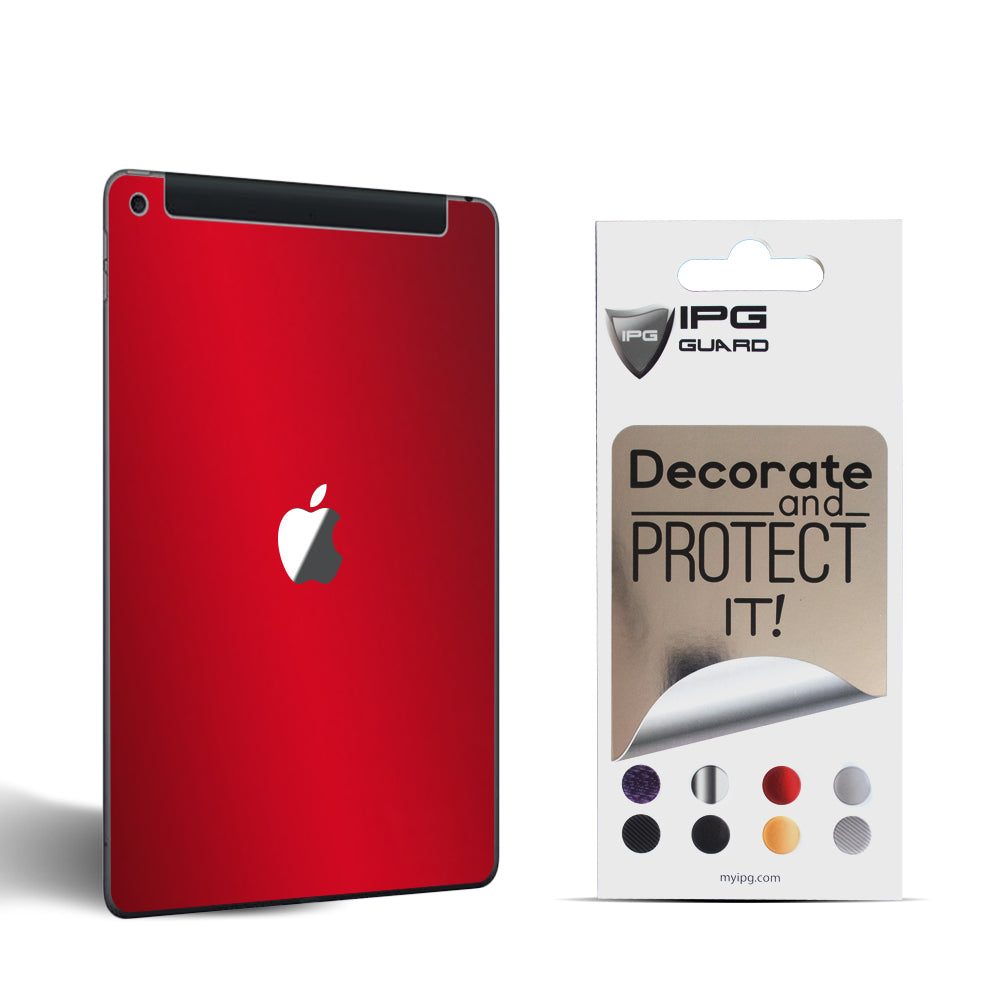 Apple iPad 10.2" inç (2021) 9. Nesil Tablet için IPG Dekoratif Arka Koruyucu Sticker Etiket Aksesuar Vinil