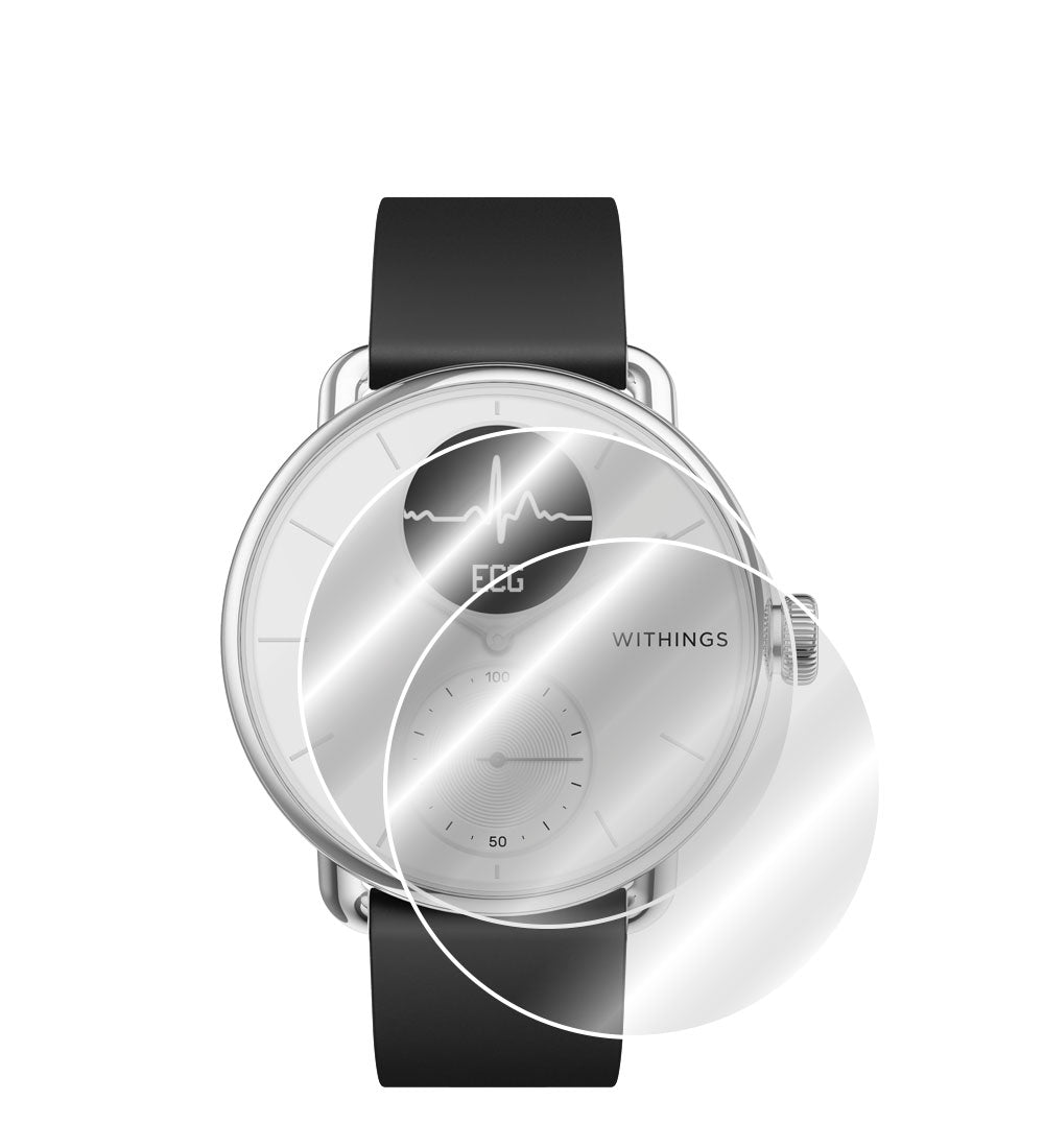 Withings ScanWatch / ScanWatch 2 - 38 mm Saat için IPG Orijinal Ekran Koruyucu (2 Adet) (Hidrojel)