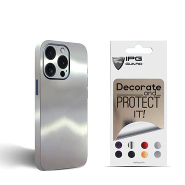 Apple iPhone 15 Pro - 15 Pro Max için IPG Dekoratif Karbon Fiber Vinil Ön, Arka ve Yanlar Tam Koruma