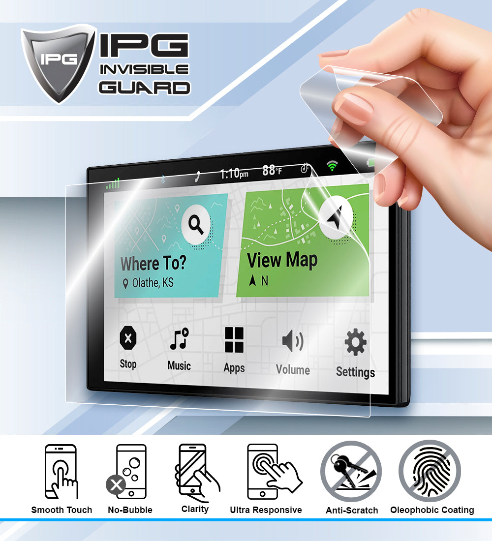 IPG Original for Segway Ninebot F2 Scooter Dashboard SCREEN Protector (2 Units) (Hydrogel)