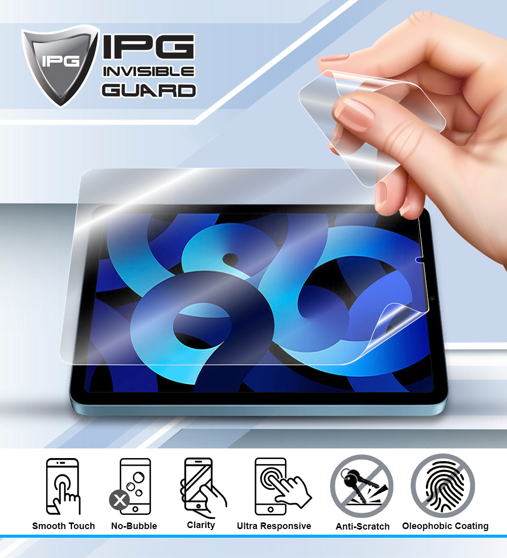 IPG Original for Apple iPad Air 2022 5th Gen 10.9" SCREEN Protector (Hydrogel)