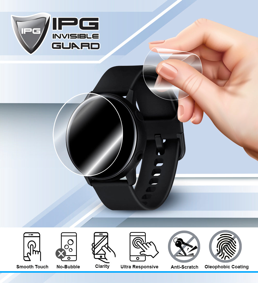 IPG for Garmin Vivoactive 4 Smartwatch SCREEN Protector (Hydrogel)