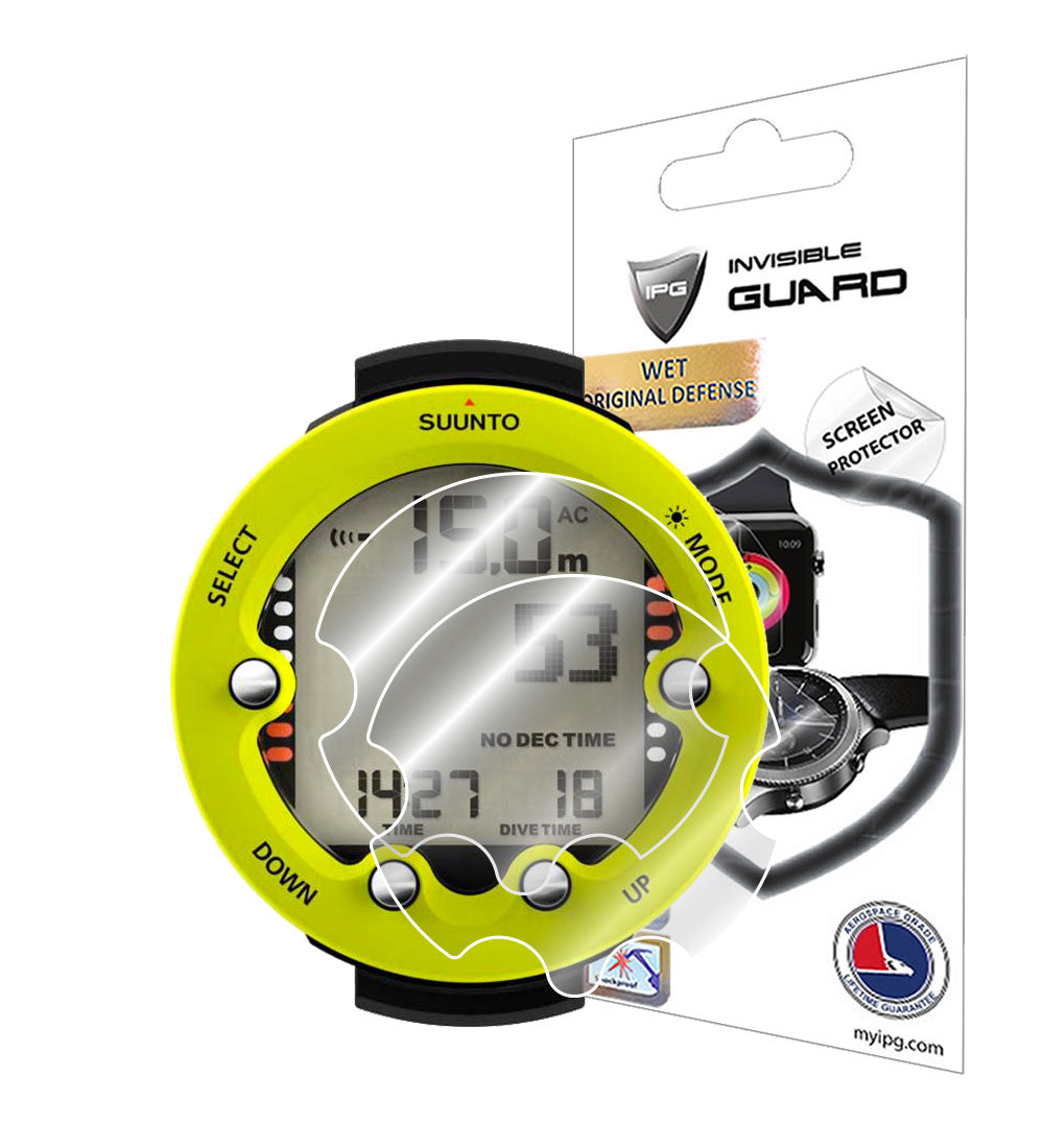 SUUNTO Zoop Novo Bilek Dalış Bilgisayarı Saat için IPG Orijinal Ekran Koruyucu (2 Adet) (Hidrojel)