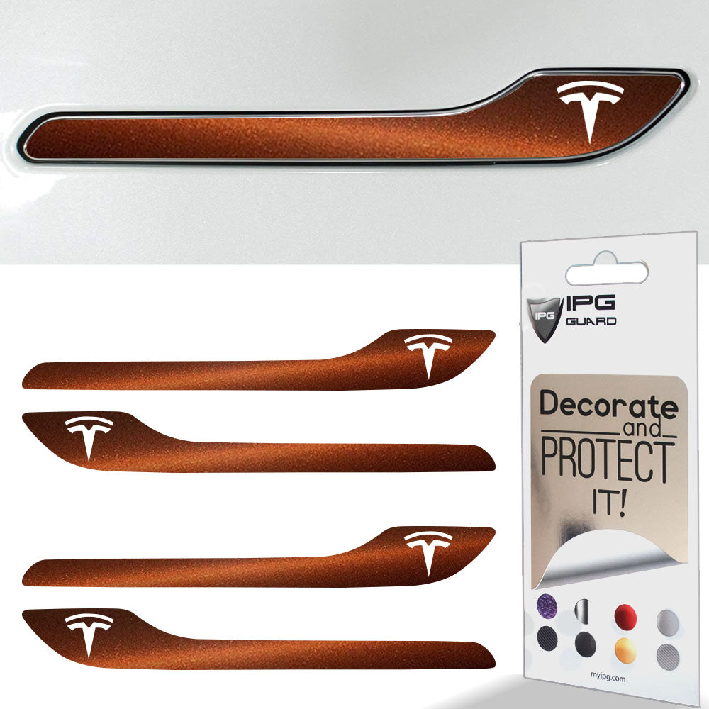 IPG Decorative for Tesla Model 3 / Model Y Door Handle (Set of 4) - Decals Stickers Protector