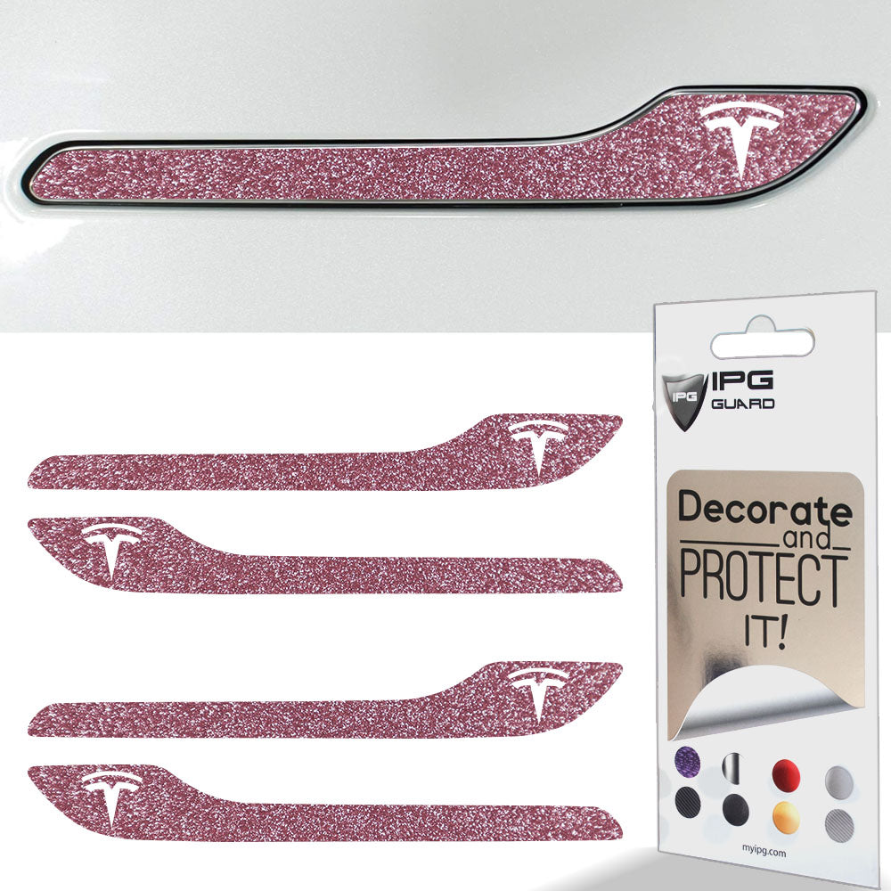 IPG Decorative for Tesla Model 3 / Model Y Door Handle (Set of 4) - Decals Stickers Protector