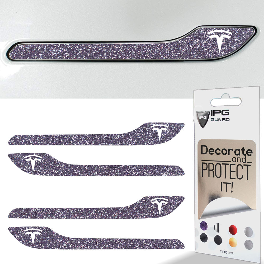 IPG Decorative for Tesla Model 3 / Model Y Door Handle (Set of 4) - Decals Stickers Protector