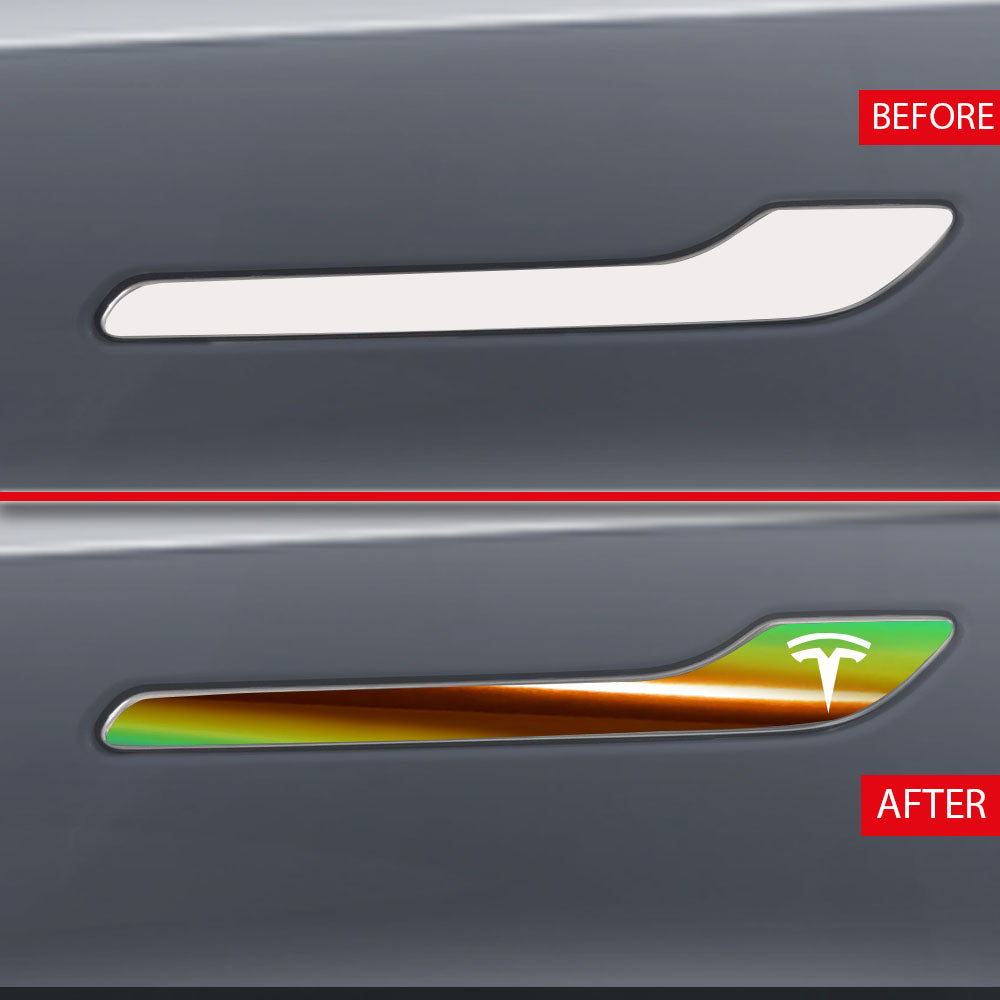 IPG Decorative for Tesla Model 3 / Model Y Door Handle (Set of 4) - Decals Stickers Protector