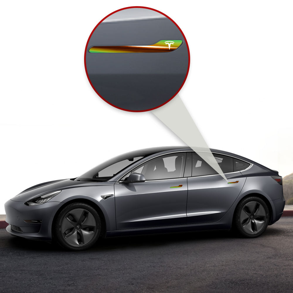IPG Decorative for Tesla Model 3 / Model Y Door Handle (Set of 4) - Decals Stickers Protector