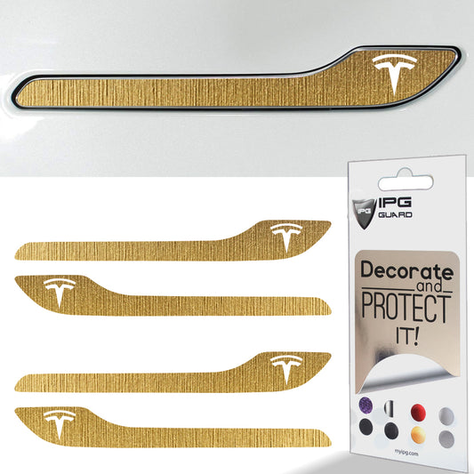 IPG Decorative for Tesla Model 3 / Model Y Door Handle (Set of 4) - Decals Stickers Protector