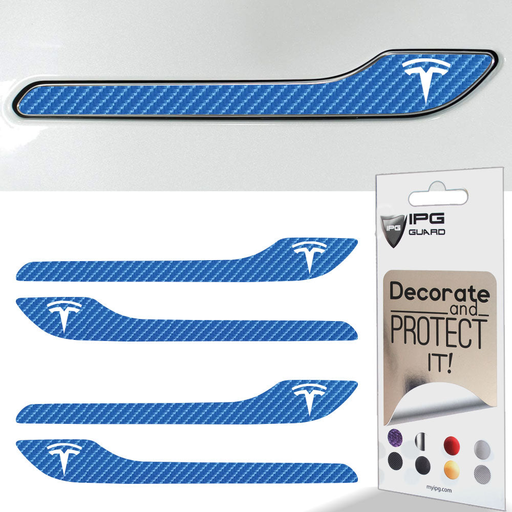 IPG Decorative for Tesla Model 3 / Model Y Door Handle (Set of 4) - Decals Stickers Protector
